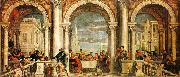  Paolo  Veronese Feast in the House of Levi oil on canvas